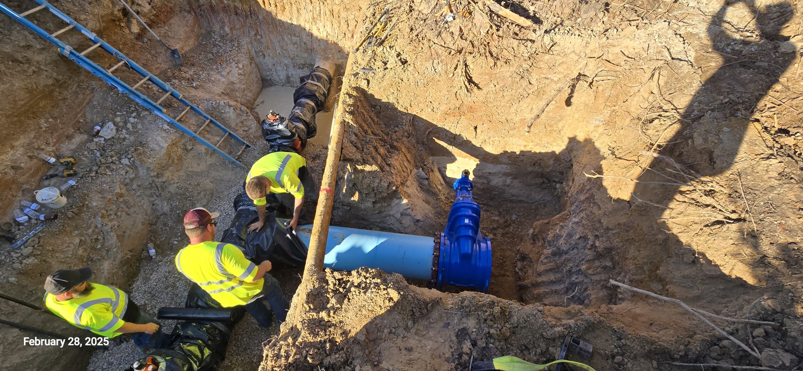 Utility infrastructure installation